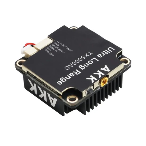 AKK TX5000AC All Channels Ultra Wide Band 96CH VTX Video RC Drone Airplane Ultra Long Range Drones Accessories